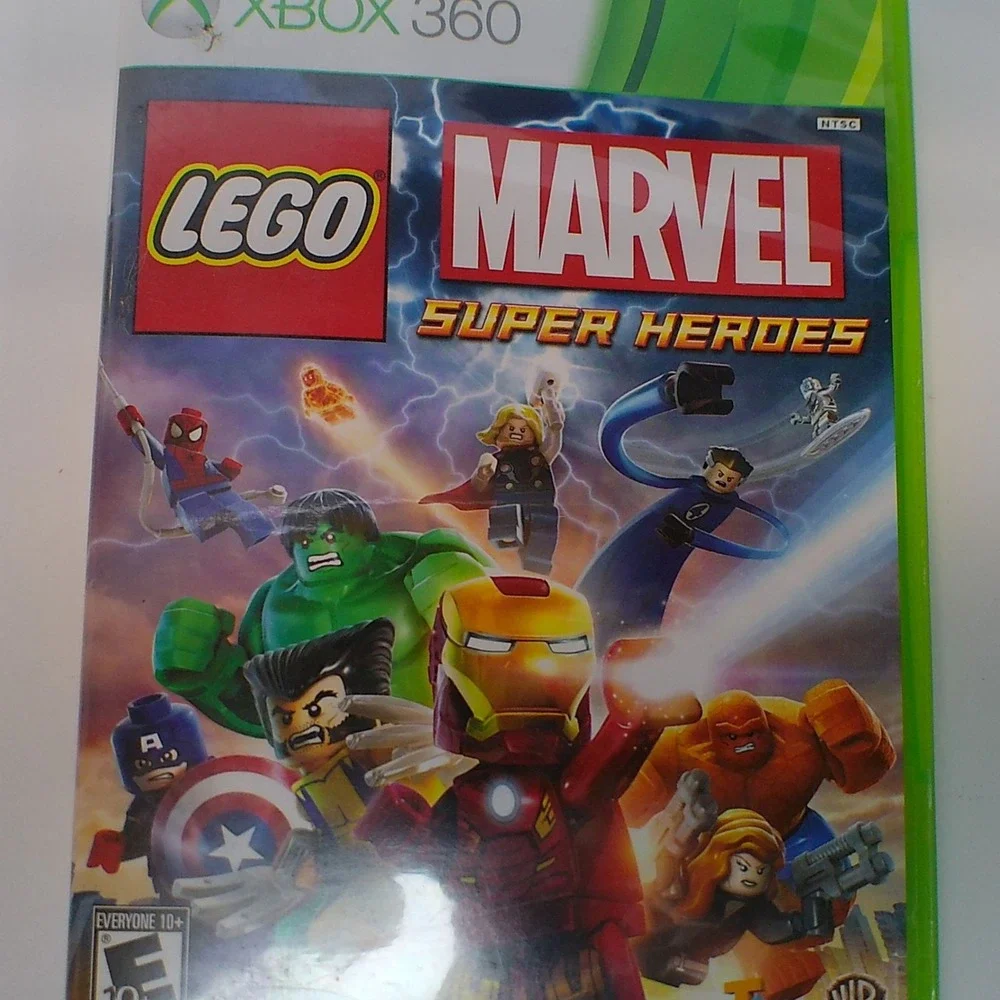 LEGO MARVEL Super Heroes Xbox 360 2013 Complete CIB Disc Case Manual